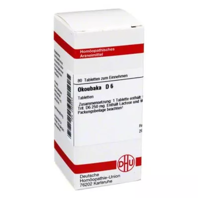 OKOUBAKA D 6 tablet, 80 ks