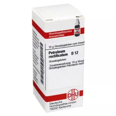 DHU Petroleum rectificatum D 12 globule, 10 g