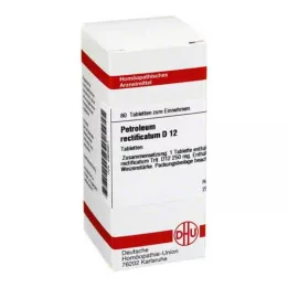 PETROLEUM RECTIFICATUM D 12 tablet, 80 ks