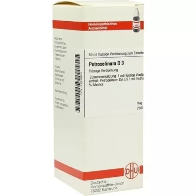 PETROSELINUM D 3 Ředění, 50 ml