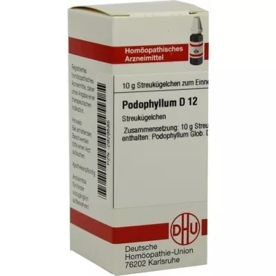 PODOPHYLLUM D 12 globulí, 10 g