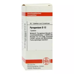 PYROGENIUM D 12 tablet, 80 ks