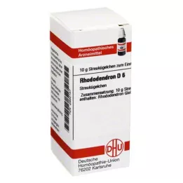 RHODODENDRON D 6 globulí, 10 g