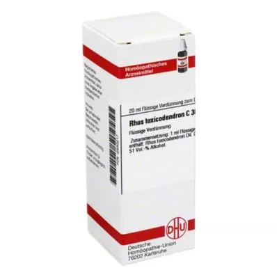 RHUS TOXICODENDRON C 30 ředění, 20 ml
