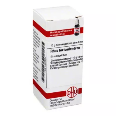 RHUS TOXICODENDRON D 200 globulí, 10 g RHUS TOXICODENDRON D 200 globulí, 10 g