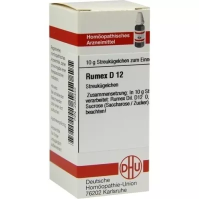 RUMEX D 12 globulí, 10 g