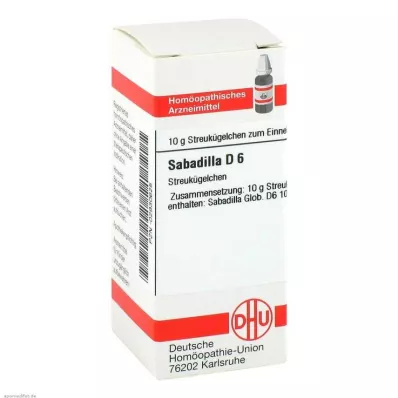 DHU Sabadilla D 6 kuliček, 10 g