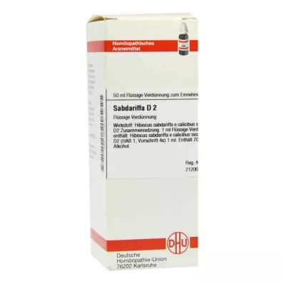 Sabdariffa D2 ředění (50 ml)