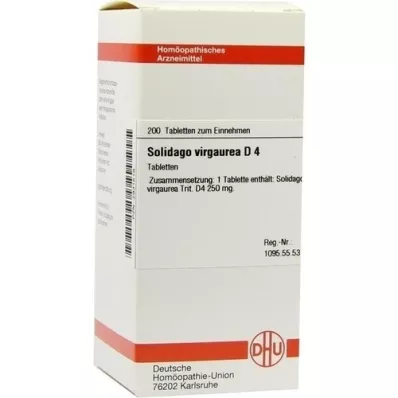 SOLIDAGO VIRGAUREA D 4 tablety, 200 ks