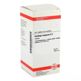 SOLIDAGO VIRGAUREA D 4 tablety, 200 ks