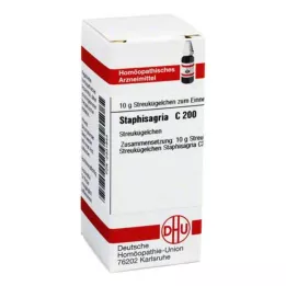 STAPHISAGRIA C 200 globulí, 10 g