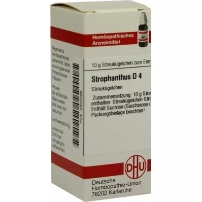 STROPHANTHUS D 4 kuličky, 10 g
