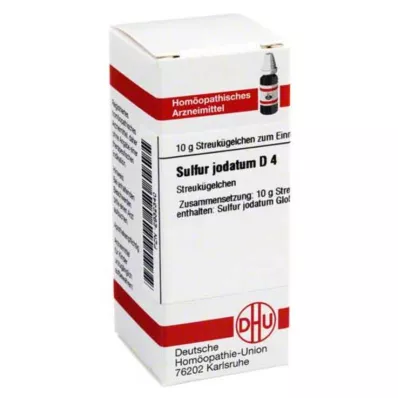 SULFUR JODATUM D 4 kuličky, 10 g SULFUR JODATUM D 4 kuličky, 10 g