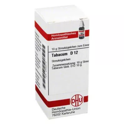 DHU Tabacum D 12 globulí, 10 g