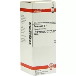 TARAXACUM D 3 Ředění, 50 ml