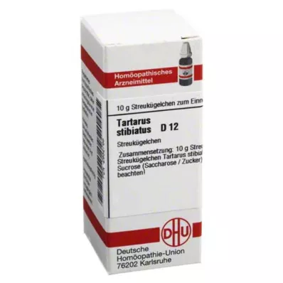TARTARUS STIBIATUS D 12 globulí, 10 g