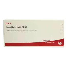 MANDIBULA feti GL D 5 ampulí, 10X1 ml