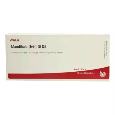 Ampulky Mandibula Feti Gl D5 (10x1 ml)