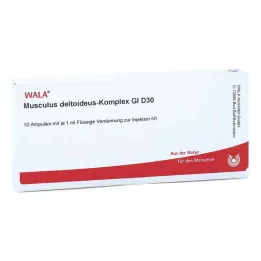 MUSCULUS DELTOIDEUS Komplex GL D 30 ampulí, 10X1 ml