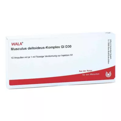 MUSCULUS DELTOIDEUS Komplex GL D 30 ampulí, 10X1 ml