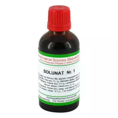 SOLUNAT Kapky č. 1, 50 ml