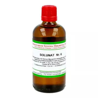 SOLUNAT Kapky č. 6, 100 ml