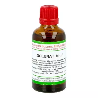SOLUNAT Kapky č. 7, 50 ml