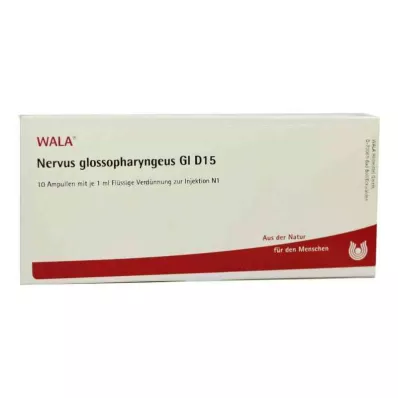 NERVUS GLOSSOPHARYNGEUS GL D 15 ampulí, 10X1 ml NERVUS GLOSSOPHARYNGEUS GL D 15 ampulí, 10X1 ml