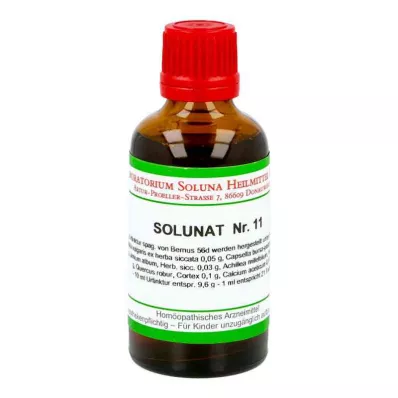 SOLUNAT Kapky č. 11, 50 ml