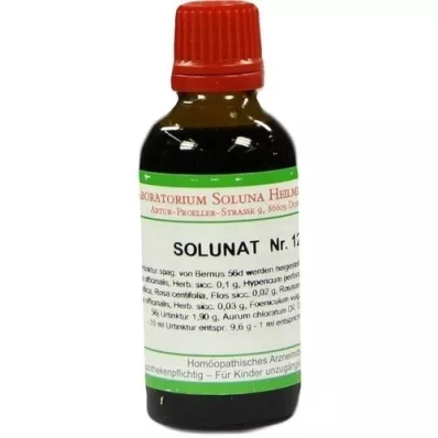 SOLUNAT Kapky č. 12, 50 ml