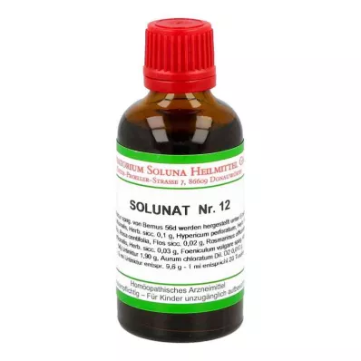 SOLUNAT Kapky č. 12, 50 ml
