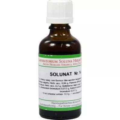 SOLUNAT Kapky č. 14, 50 ml