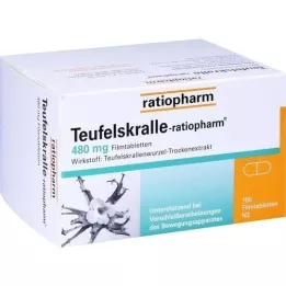TEUFELSKRALLE-RATIOPHARM Potahované tablety, 100 ks