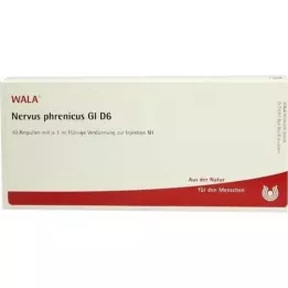 NERVUS PHRENICUS GL D 6 ampulí, 10X1 ml