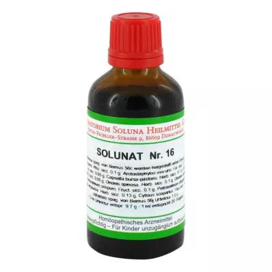 SOLUNAT Kapky č. 16, 50 ml