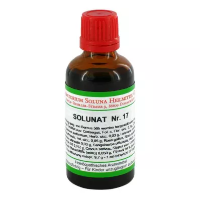 SOLUNAT Kapky č. 17, 50 ml