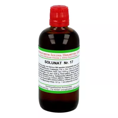 SOLUNAT Kapky č. 17, 100 ml SOLUNAT Kapky č. 17, 100 ml