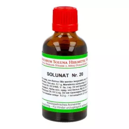 SOLUNAT Kapky č. 20, 50 ml