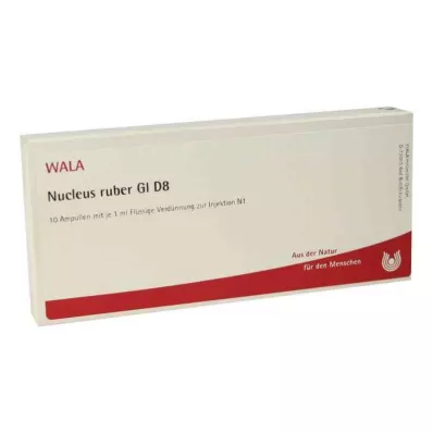 NUCLEUS ruber GL D 8 ampulí, 10X1 ml