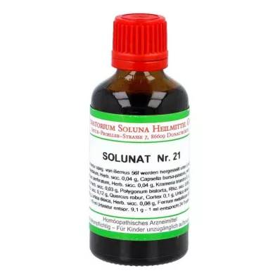 SOLUNAT Kapky č. 21, 50 ml