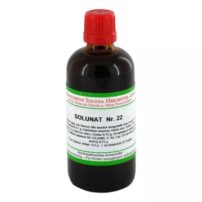SOLUNAT Kapky č. 22, 100 ml