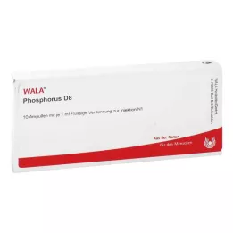 PHOSPHORUS D 8 ampulí, 10X1 ml