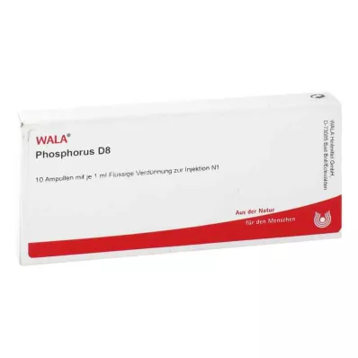 PHOSPHORUS D 8 ampulí, 10X1 ml PHOSPHORUS D 8 ampulí, 10X1 ml