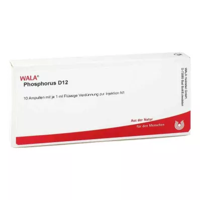 PHOSPHORUS D 12 ampulí, 10X1 ml PHOSPHORUS D 12 ampulí, 10X1 ml