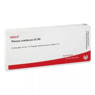 PLEXUS COELIACUS GL D 6 ampulí, 10X1 ml PLEXUS COELIACUS GL D 6 ampulí, 10X1 ml