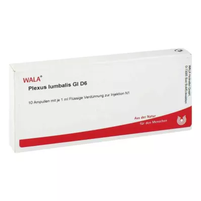 Ampulky Plexus Lumbalis Gl D6 (10x1 ml)
