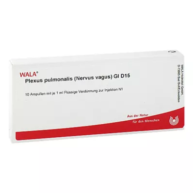 PLEXUS PULMONALIS Vagový nerv GL D 15 ampulí, 10X1 ml