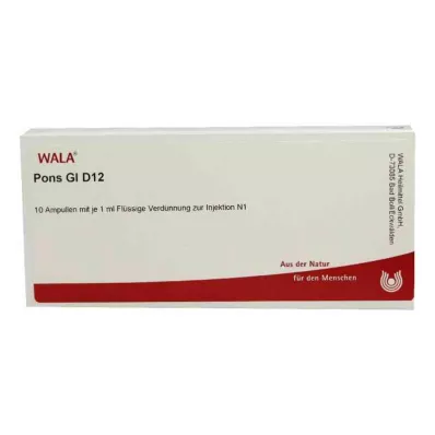 PONS GL D 12 ampulí, 10X1 ml