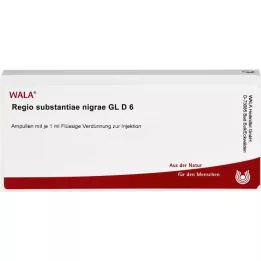 REGIO substantiae nigrae GL D 6 ampulí, 10X1 ml