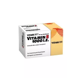 VITAGUTT Vitamin E 1000 měkké kapsle, 60 ks